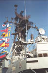 Main mast from forward
