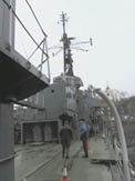 Torpedo deck from starboard