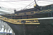 Port bow & lettering