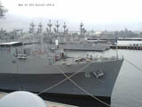 USS Duluth - bow