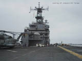 USS Tarawa looking forward