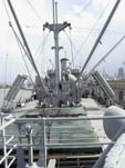 View from rear gun deck