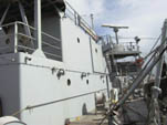 Starboard superstructure from boat deck