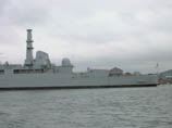 HMS Bristol side view