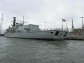 HMS Richmond stern view