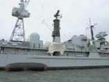 HMS York midships