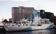 View off starboard quarter, as seen from Halifax Harbour
