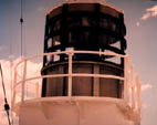 Radar lantern close-up