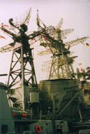 Radar masts